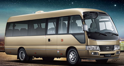 ￼˹ Toyota Coaster